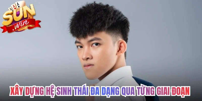 Xây dựng hệ sinh thái đa dạng qua từng giai đoạn 
